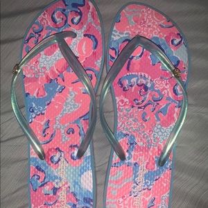 Lilly Pulitzer Flip Flops